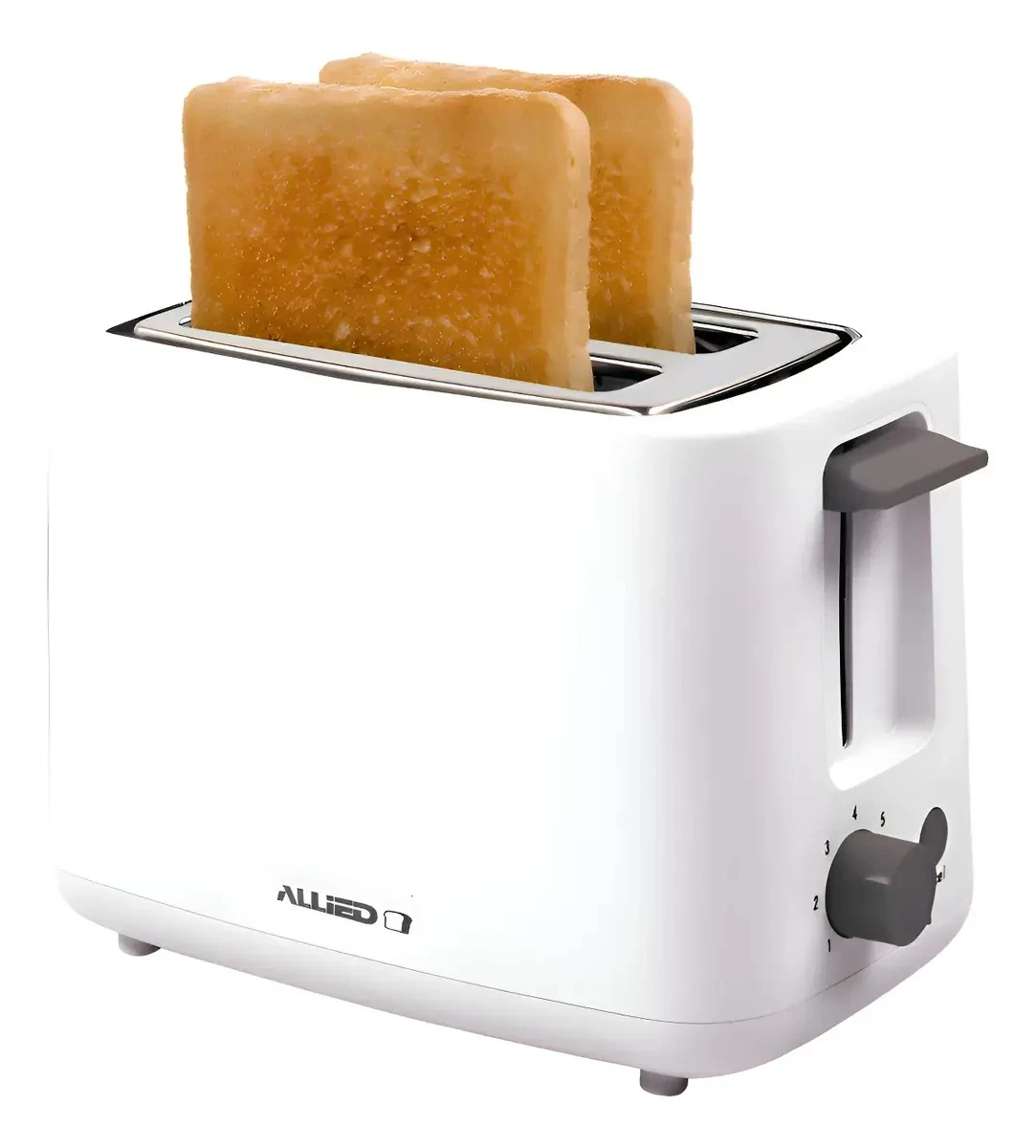 Tostadora Doble Allied 750w 7 Niveles De Tostado 