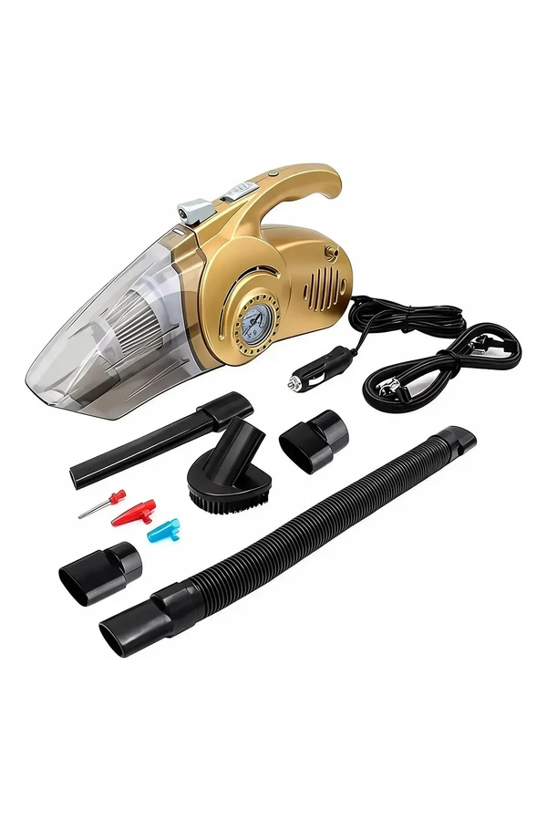 Aspiradora Para Auto Portátil 12v Con Compresor Aire Potente Aspiradora Para Auto Portátil 12v Con Compresor Aire Potente