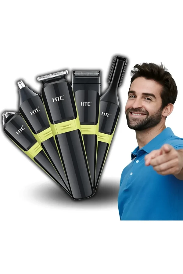 Cortapelo Recargable Htc 10 En 1 Profesional Barba Y Cabello Cortapelo Recargable Htc 10 En 1 Profesional Barba Y Cabello