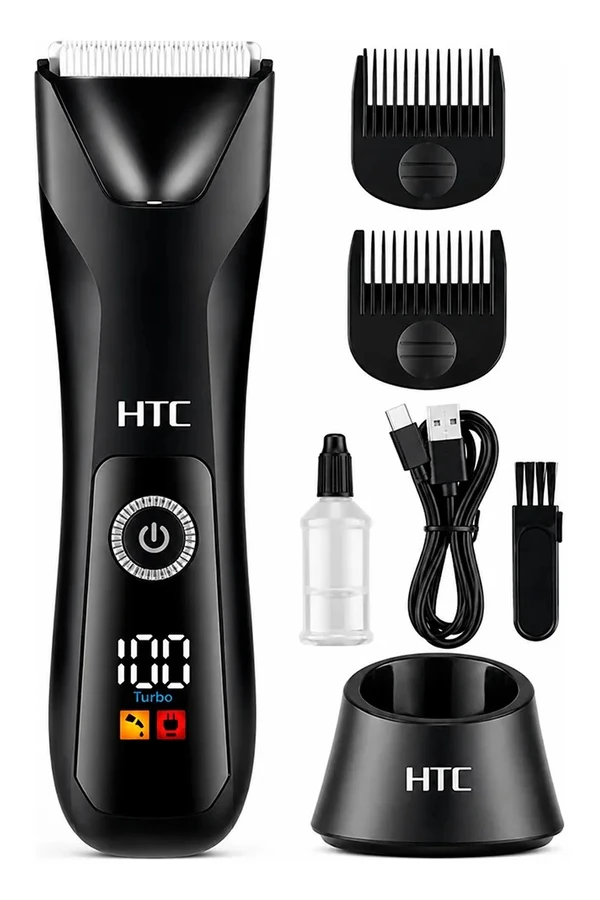 Depiladora Afeitadora Corporal Inalambrica Htc Led Con Base Depiladora Afeitadora Corporal Inalambrica Htc Led Con Base