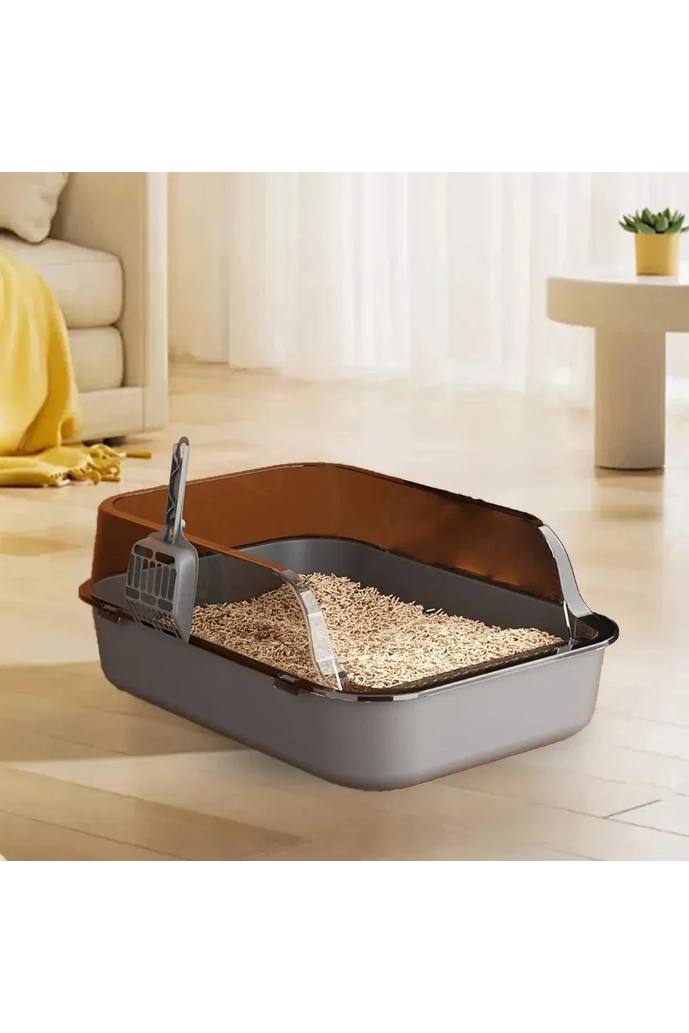 Baño Sanitario De Gato Semi-cerrado Portatil Higienica Baño Sanitario De Gato Semi-cerrado Portatil Higienica