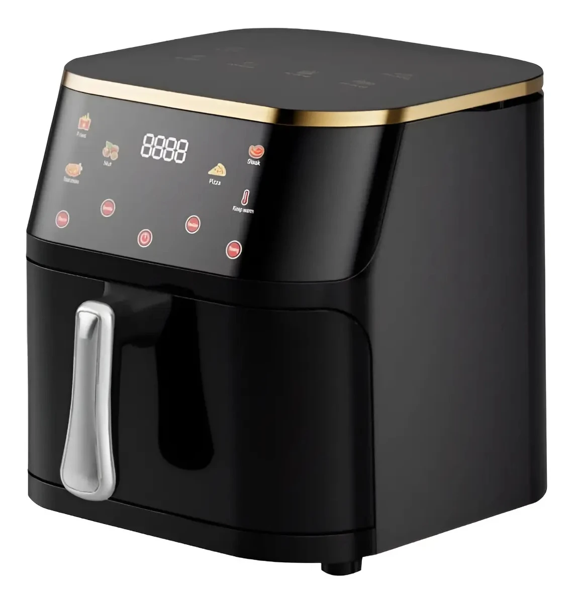 Freidora De Aire Sin Aceite Boma 7 Litrs Con Display Digital 