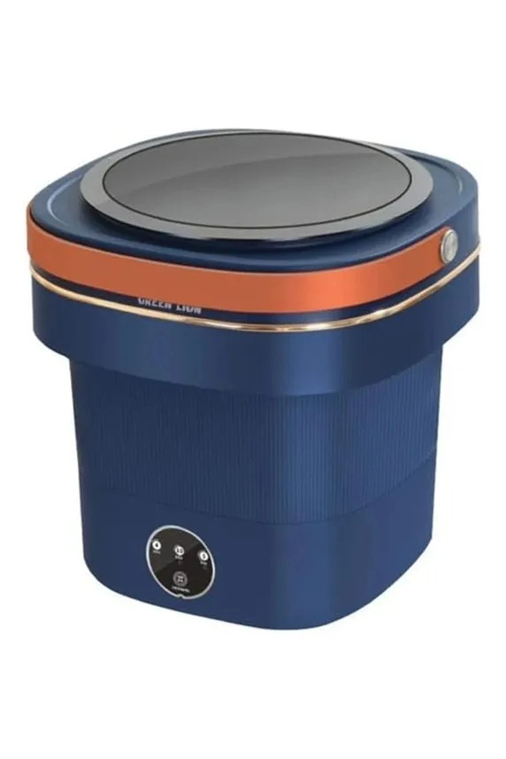 Lavadora Portatil Mini Boma 9 Litros Plegable Ropa Interior Azul Marino