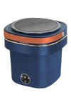 Lavadora Portatil Mini Boma 9 Litros Plegable Ropa Interior Azul Marino