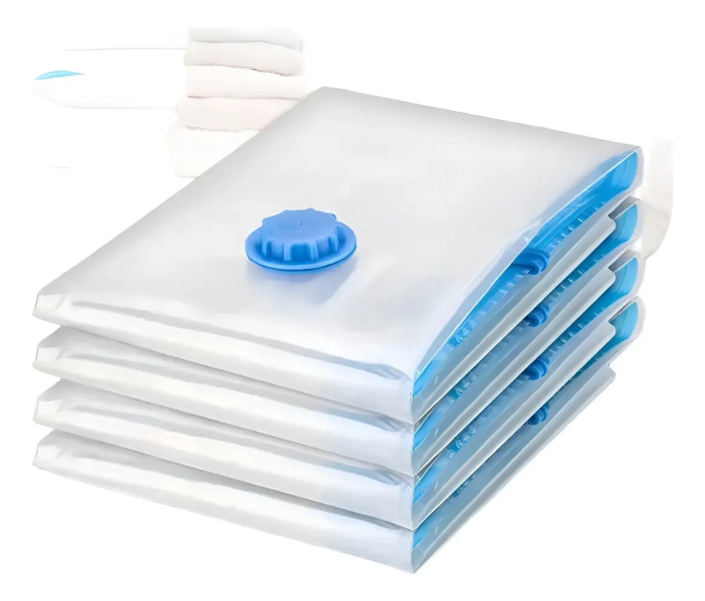 Bolsas Al Vacío Ropa Set X3 Ahorra Espacio Guardado Fácil - 60 CM X 80 CM 