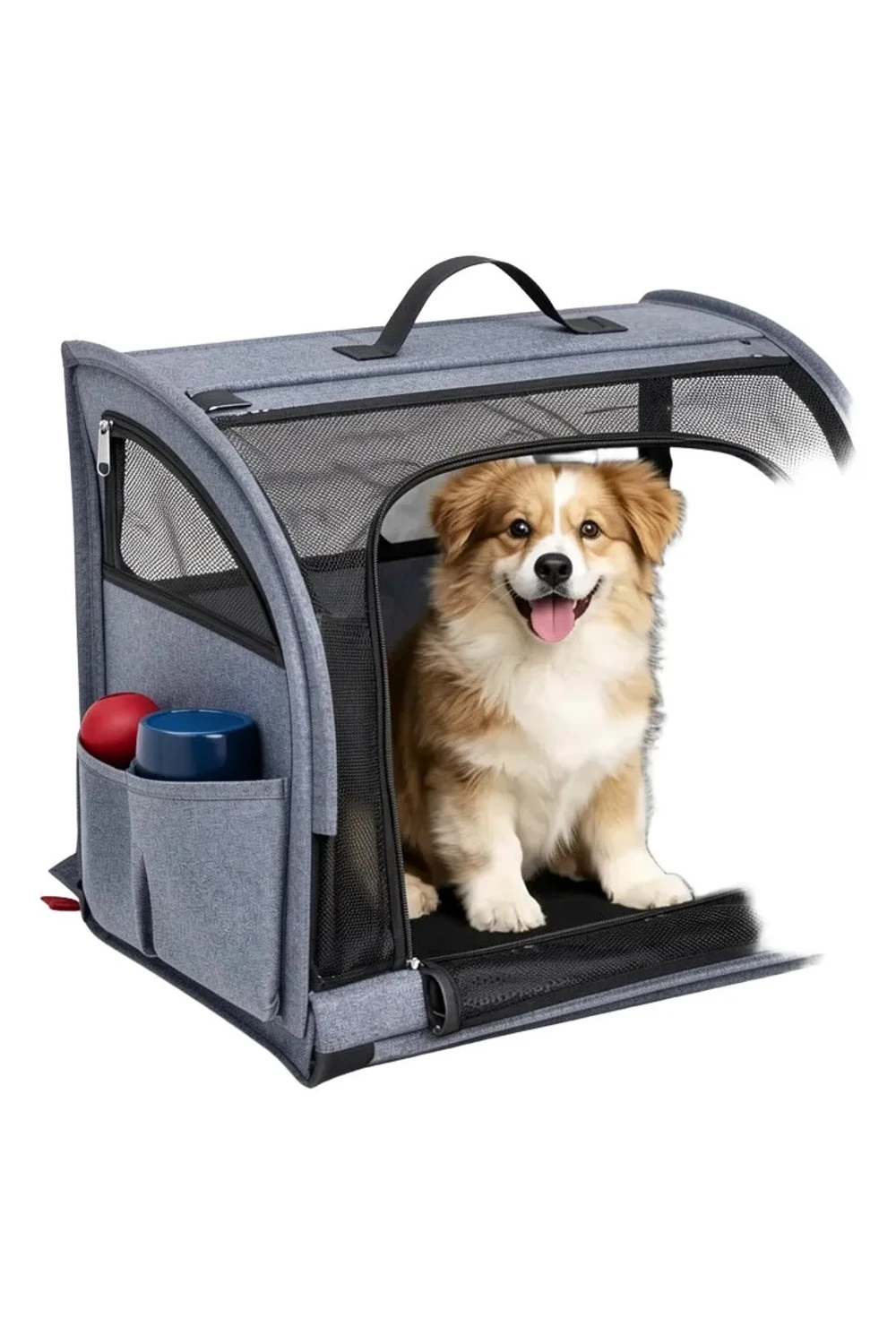 Bolso Transportador Para Mascotas Con Visor Para Autos Bolso Transportador Para Mascotas Con Visor Para Autos