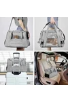Bolso Transportador Gato Perro Comodo Con Correa Y Visor Bolso Transportador Gato Perro Comodo Con Correa Y Visor