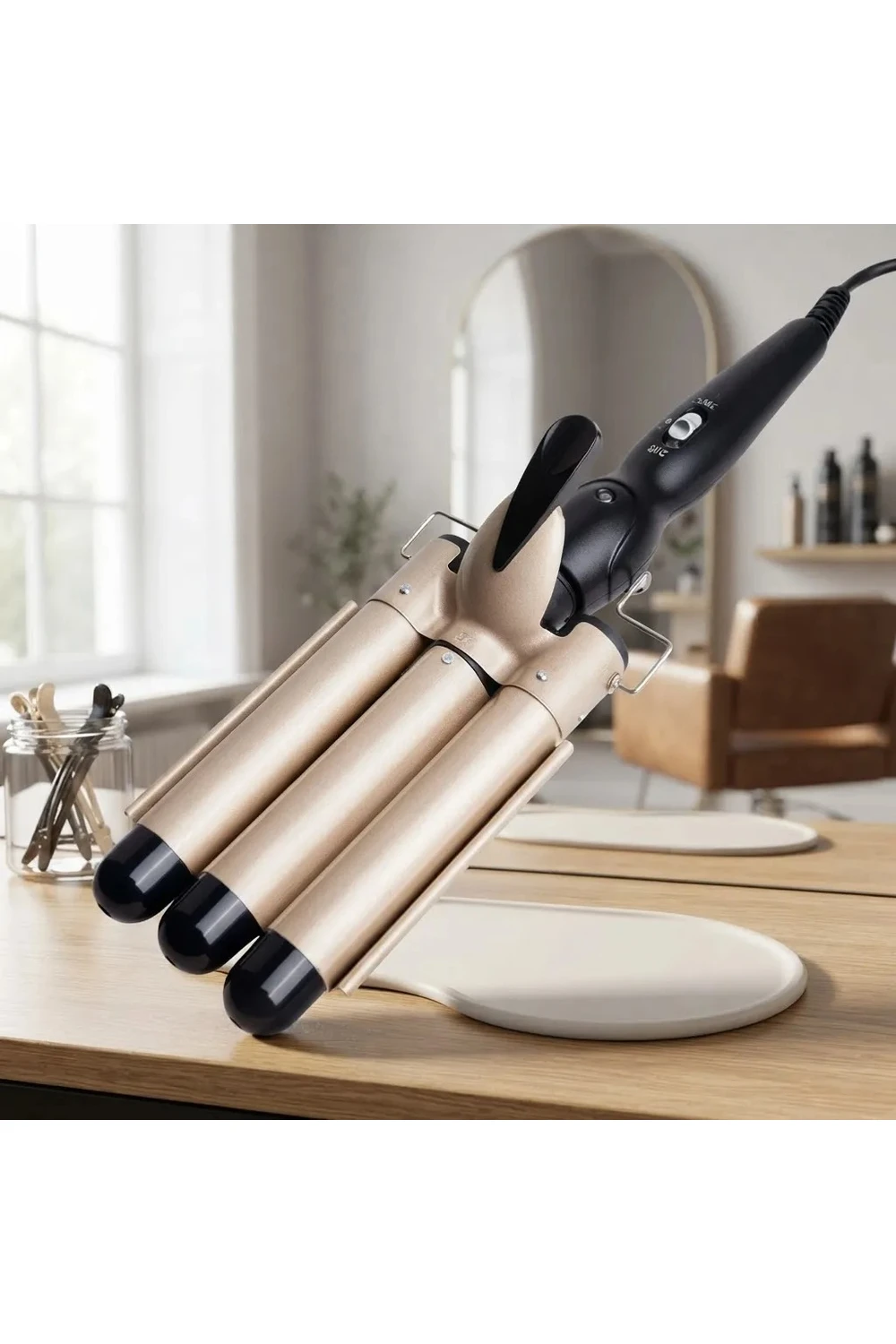 Rizador Buclera Cabello Ondas Profundas Rapida Electrica Rizador Buclera Cabello Ondas Profundas Rapida Electrica
