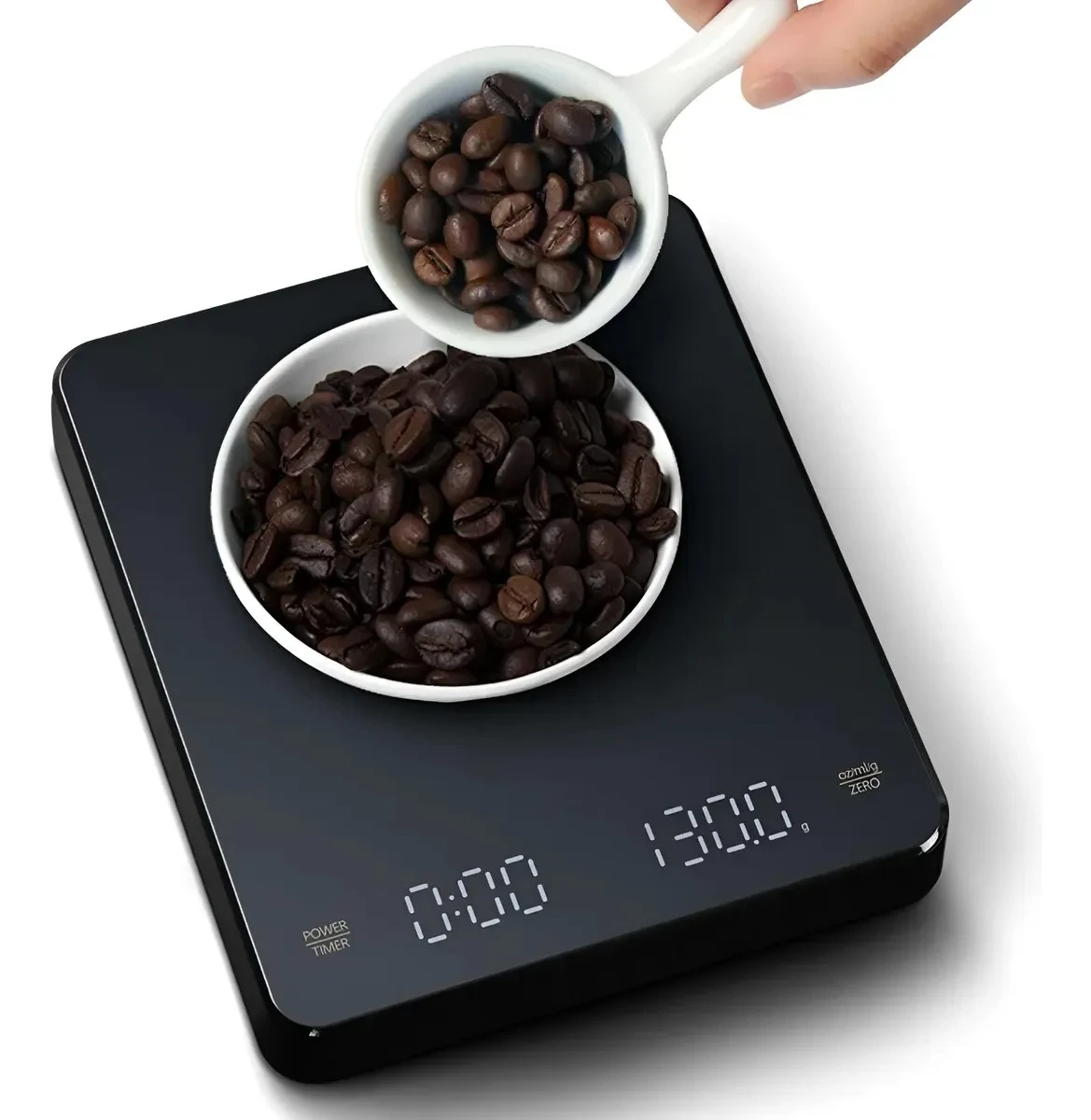 Balanza Digital Para Café Multiuso Recargable Precision 