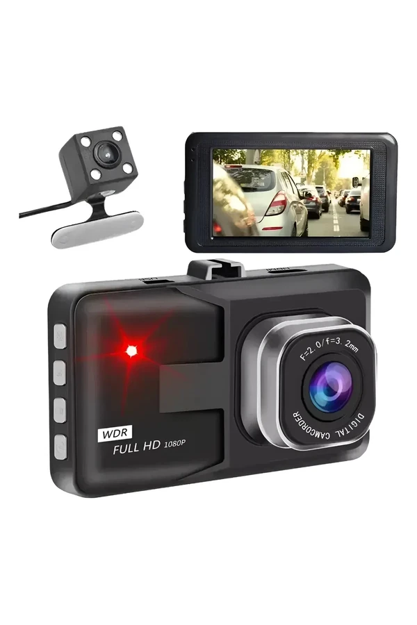 Cámara Auto Filmadora Mini Trasera Delantera Reversa 720hd Cámara Auto Filmadora Mini Trasera Delantera Reversa 720hd