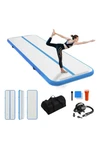 Colchoneta Inflable Gimnasia Artística 3x1 Inflador Electric Colchoneta Inflable Gimnasia Artística 3x1 Inflador Electric
