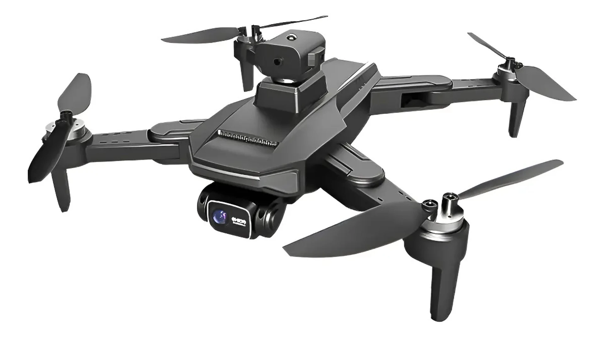 Drone Profesional C/ 2 Cámaras 1080p Hd + Control Y Estuche 