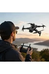 Drone Profesional C/ 2 Cámaras 1080p Hd + Control Y Estuche Drone Profesional C/ 2 Cámaras 1080p Hd + Control Y Estuche