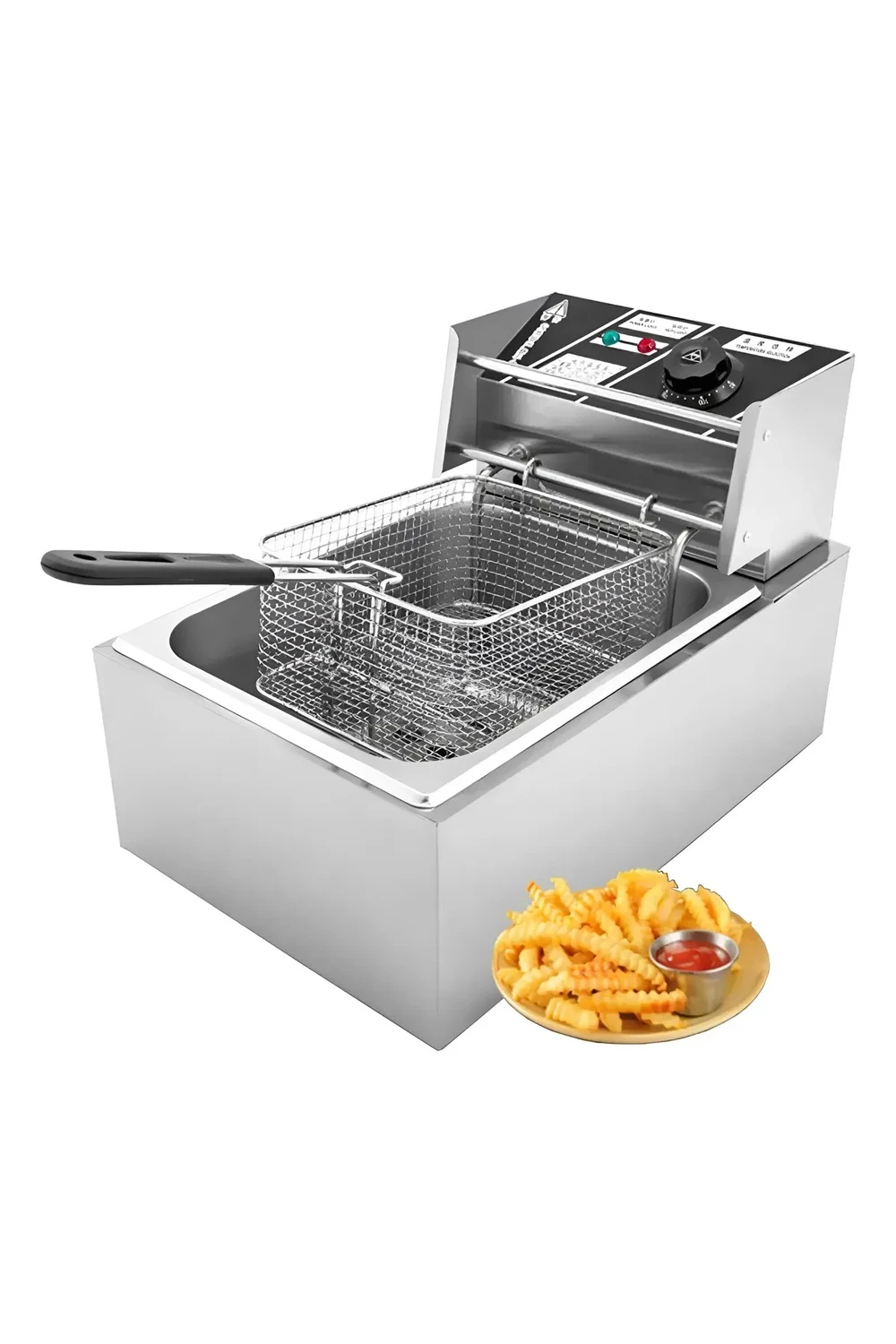 Freidora Boma De Aceite 6 Lt Acero Inox 2500w Con Timmer Freidora Boma De Aceite 6 Lt Acero Inox 2500w Con Timmer