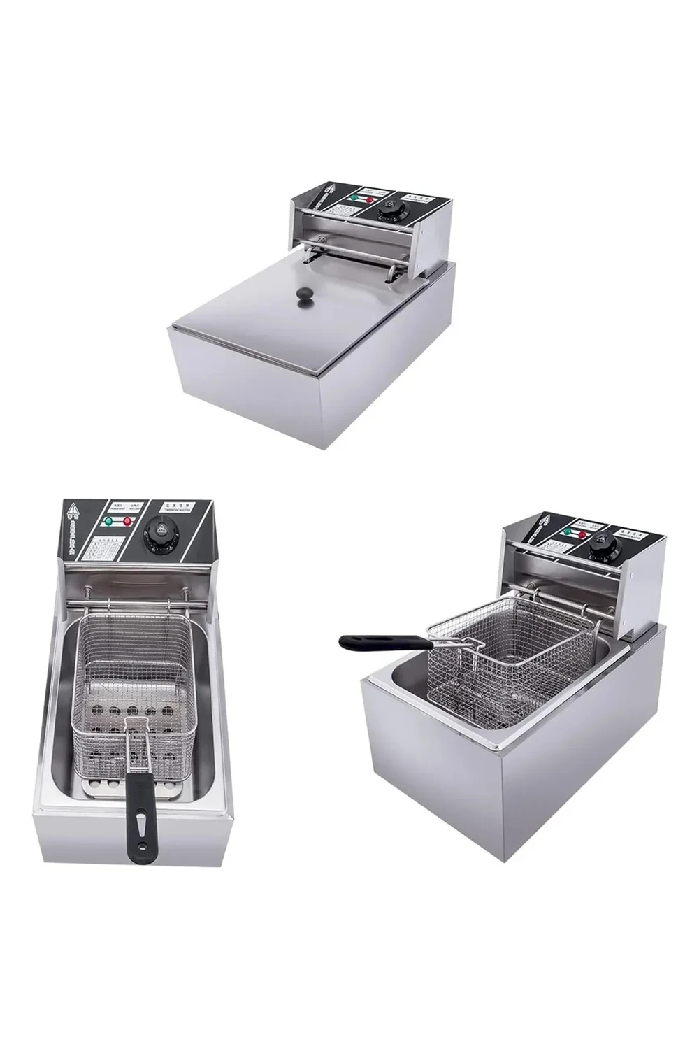 Freidora Boma De Aceite 6 Lt Acero Inox 2500w Con Timmer Freidora Boma De Aceite 6 Lt Acero Inox 2500w Con Timmer