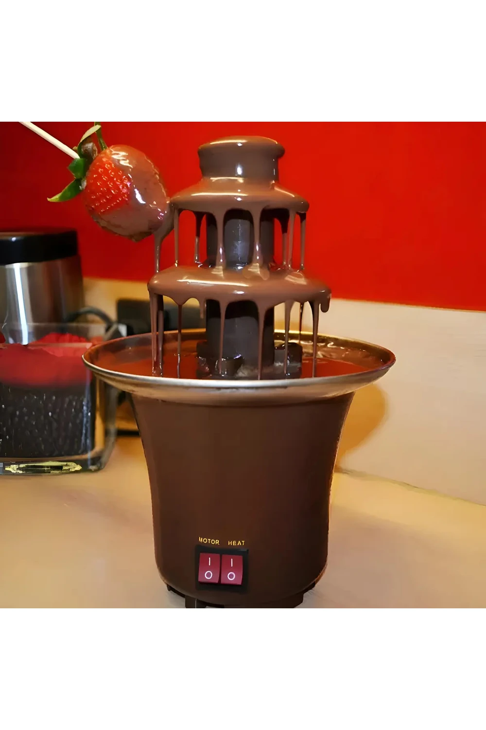 Fuente Chocolatera Caliente Fondue Chocolate 220 V 3 Niveles Fuente Chocolatera Caliente Fondue Chocolate 220 V 3 Niveles