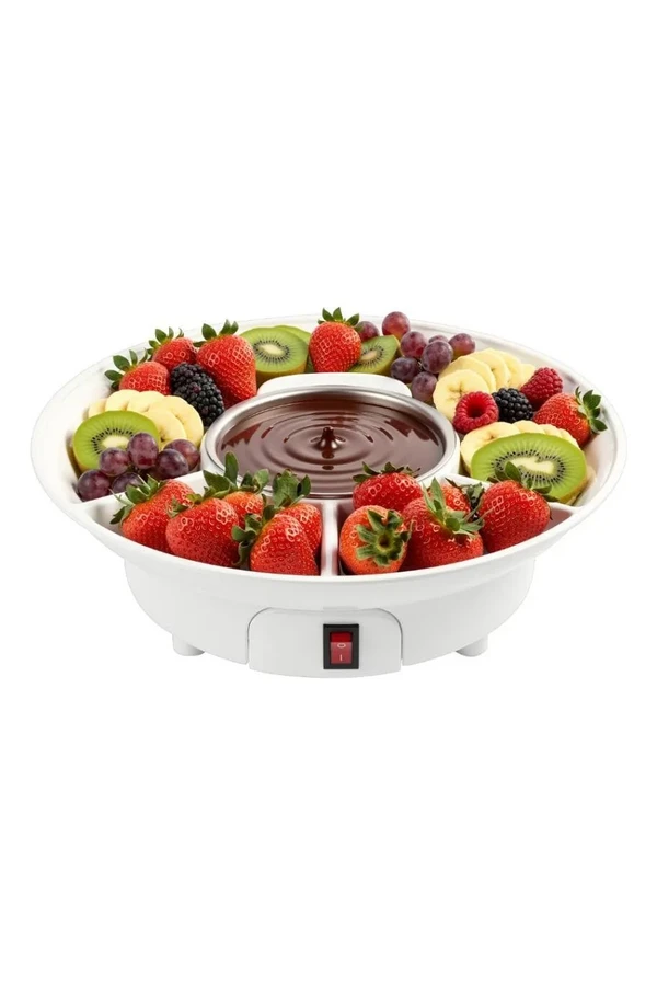 Fuente Chocolate Caliente Fondue Chocolate 220v 3 Divisiones Fuente Chocolate Caliente Fondue Chocolate 220v 3 Divisiones