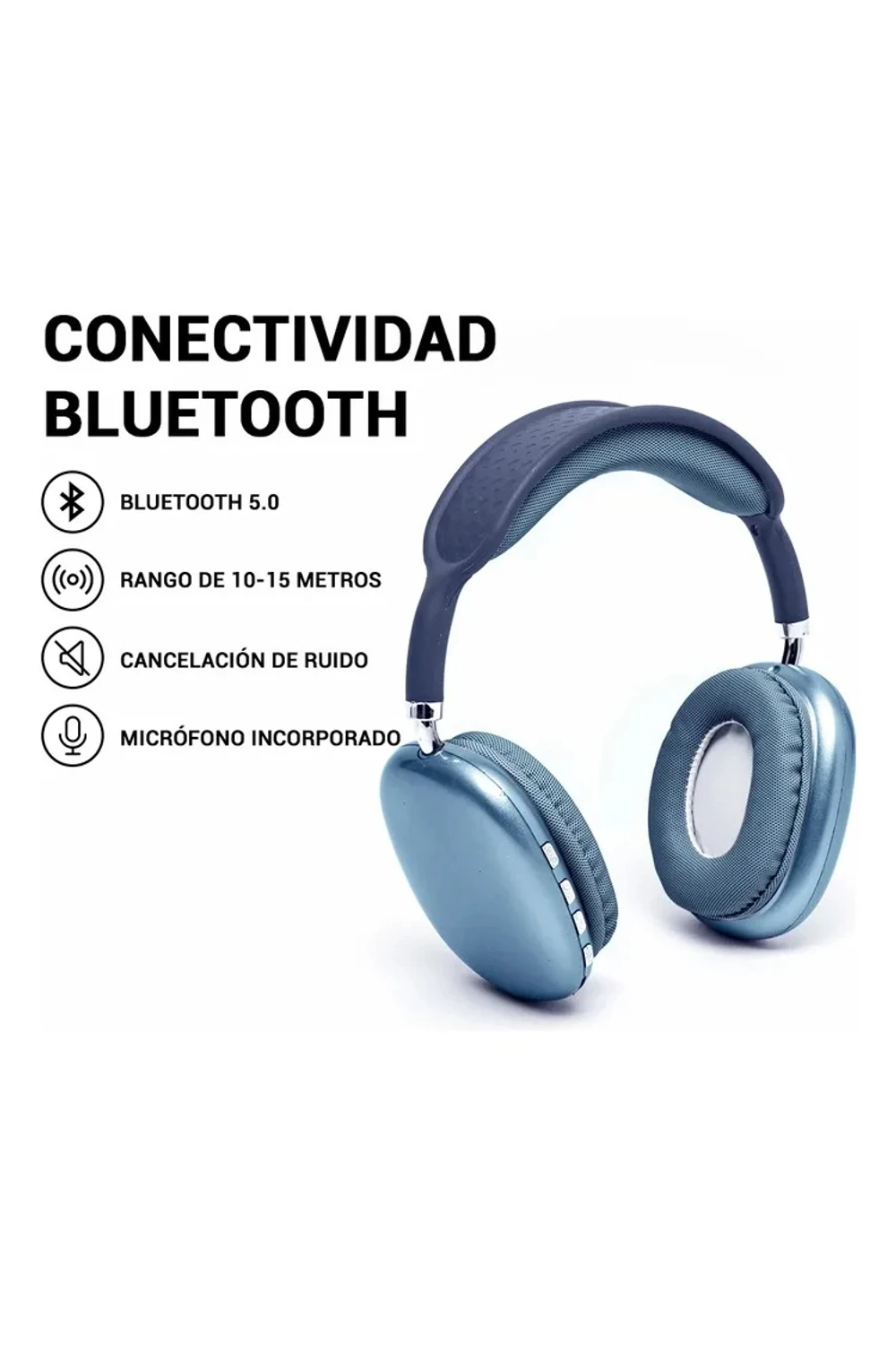 Auriculares Inalámbricos Bluetooth 5.1 Gorsun E96 AZUL