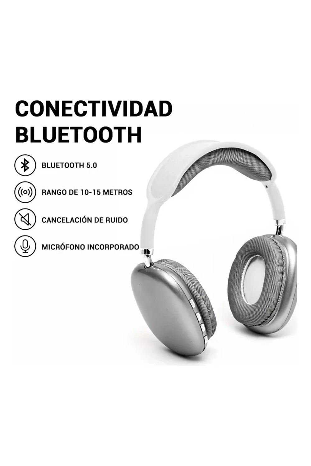 Auriculares Inalámbricos Bluetooth 5.1 Gorsun E96 GRIS