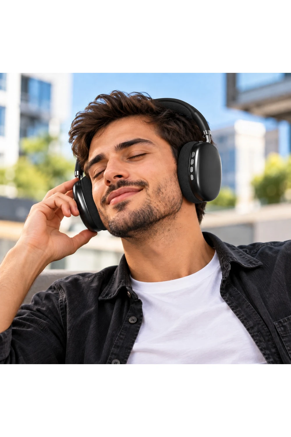 Auriculares Inalámbricos Bluetooth 5.1 Gorsun E96 NEGRO