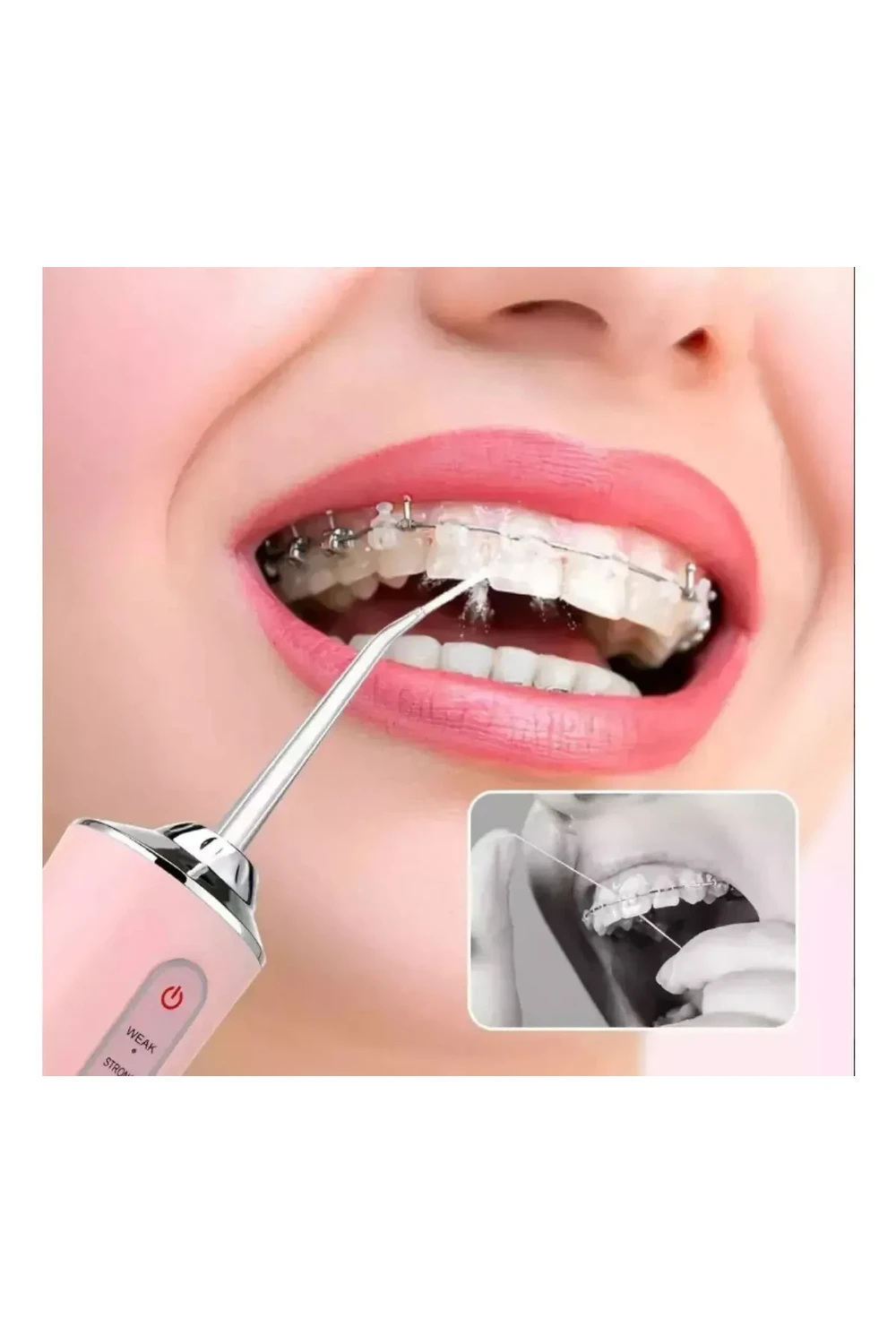 Irrigador Bucal Portátil Limpieza Dental Salud Recargable Irrigador Bucal Portátil Limpieza Dental Salud Recargable