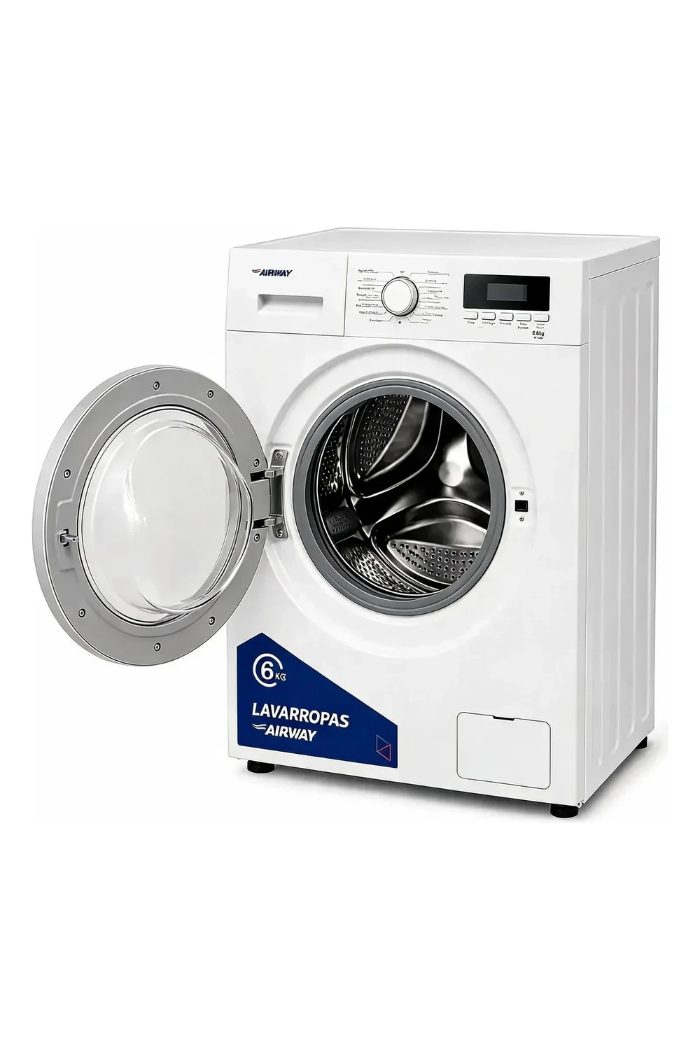 Lavarropas Automático Airway 6kg Carga Frontal Ay-l6on Blanc Lavarropas Automático Airway 6kg Carga Frontal Ay-l6on Blanc