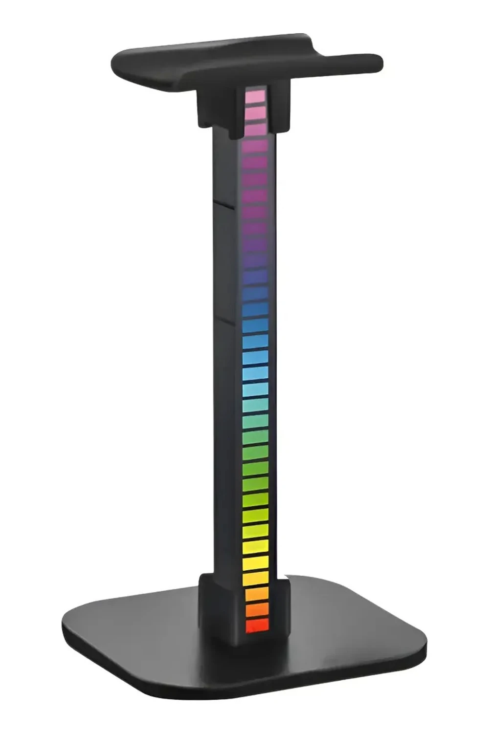 Soporte Para Auriculares Gamer Rgb Con 2 Puertos Usb Y Base Soporte Para Auriculares Gamer Rgb Con 2 Puertos Usb Y Base