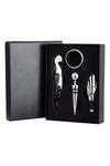 Set de Vino Tonglin HJTZ-006-4h 4 Piezas con Estuche Sacacorchos Aireador Tapón Set de Vino Tonglin HJTZ-006-4h 4 Piezas con Estuche Sacacorchos Aireador Tapón