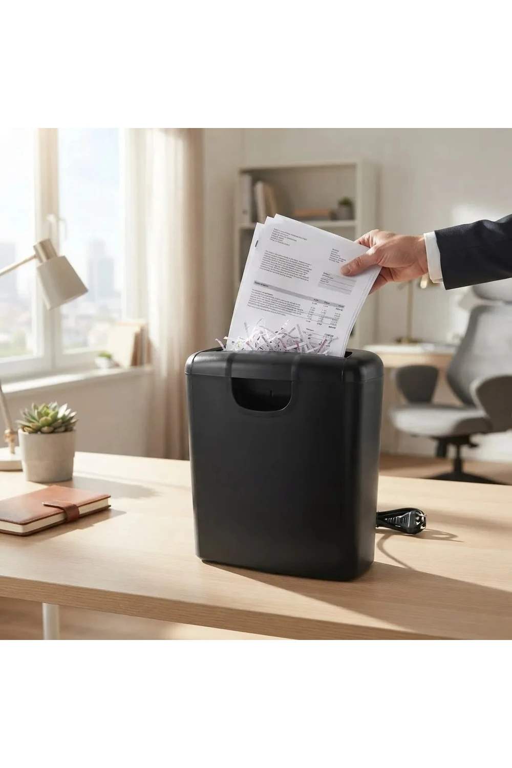Trituradora De Papel Destructora A4 Compacta Para Oficina Trituradora De Papel Destructora A4 Compacta Para Oficina
