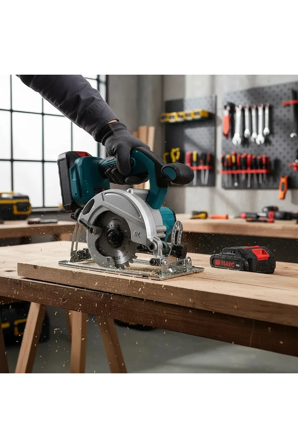 Sierra Circular Batería Inalámbrica Tool 850w Recargable Sierra Circular Batería Inalámbrica Tool 850w Recargable