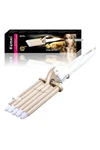 Rizador Pelo Buclera Cabello Plancha Kemei Cerámica 5 Tubos Rizador Pelo Buclera Cabello Plancha Kemei Cerámica 5 Tubos