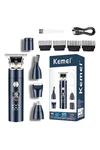 Maquina Cortapelo Y Barba De Hombre 5 En 1 Kemei Km257 Maquina Cortapelo Y Barba De Hombre 5 En 1 Kemei Km257