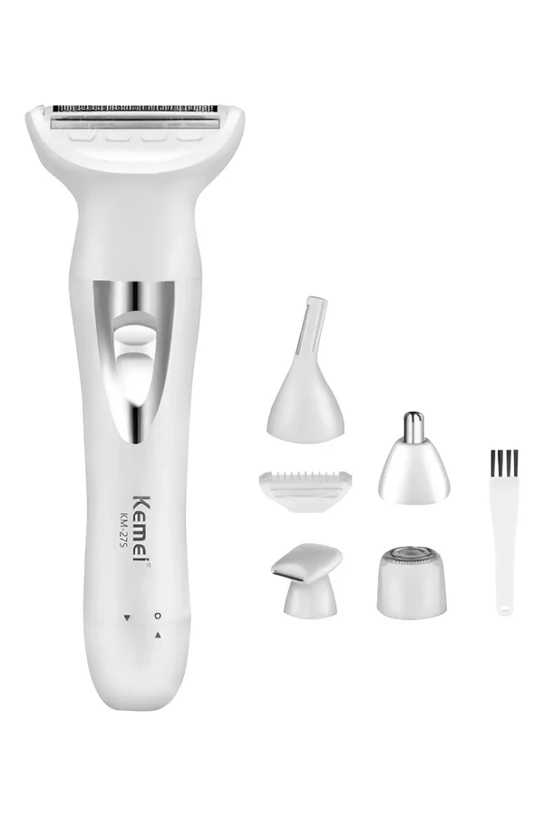 Depiladora 5 En 1 Corporal Kemei Km-275 Damas Recargable Depiladora 5 En 1 Corporal Kemei Km-275 Damas Recargable