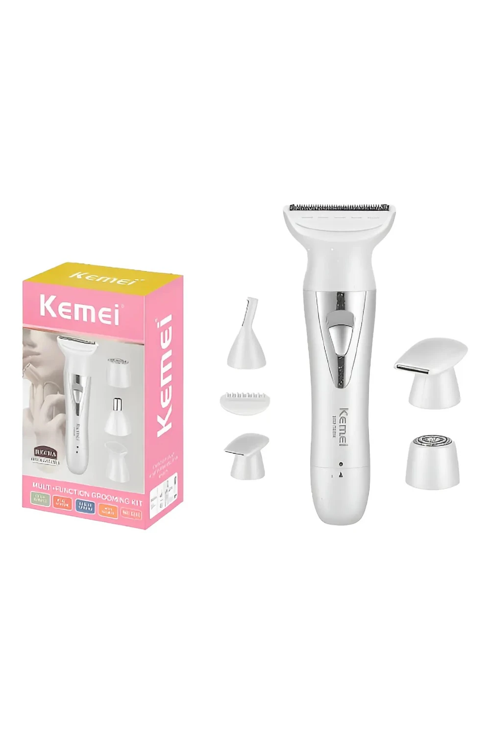 Depiladora 5 En 1 Corporal Kemei Km-275 Damas Recargable Depiladora 5 En 1 Corporal Kemei Km-275 Damas Recargable