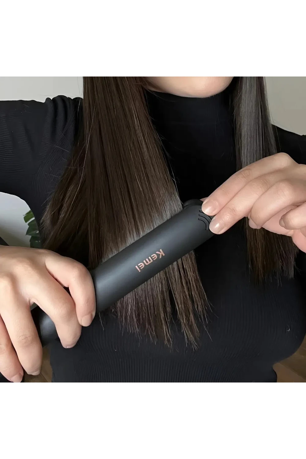 Planchita De Pelo Kemei Km-9831 200° Cabello Mujer Electrica Planchita De Pelo Kemei Km-9831 200° Cabello Mujer Electrica