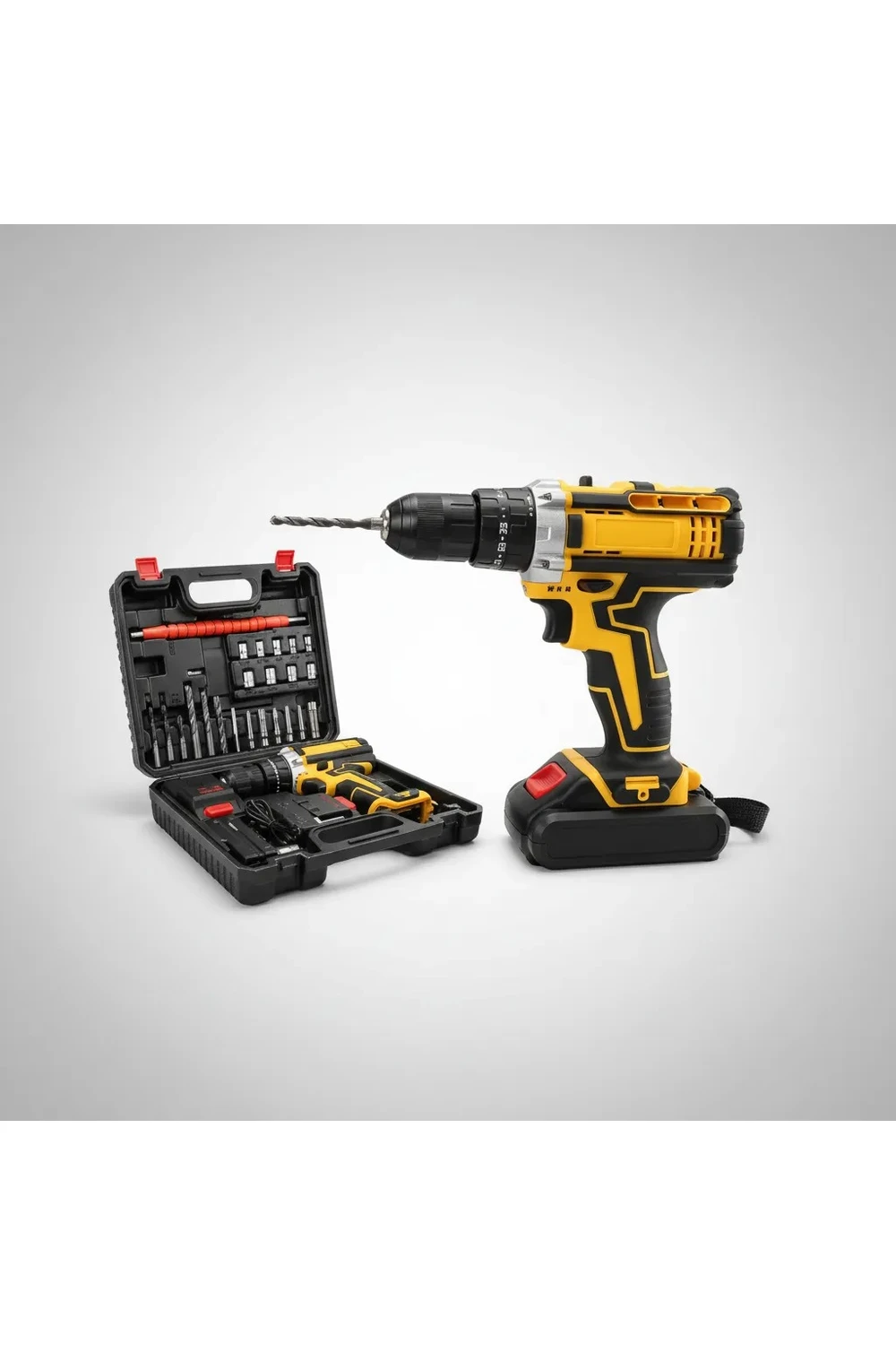 Taladro Atornillador Inalámbrico Percutor 21v Profesional Taladro Atornillador Inalámbrico Percutor 21v Profesional