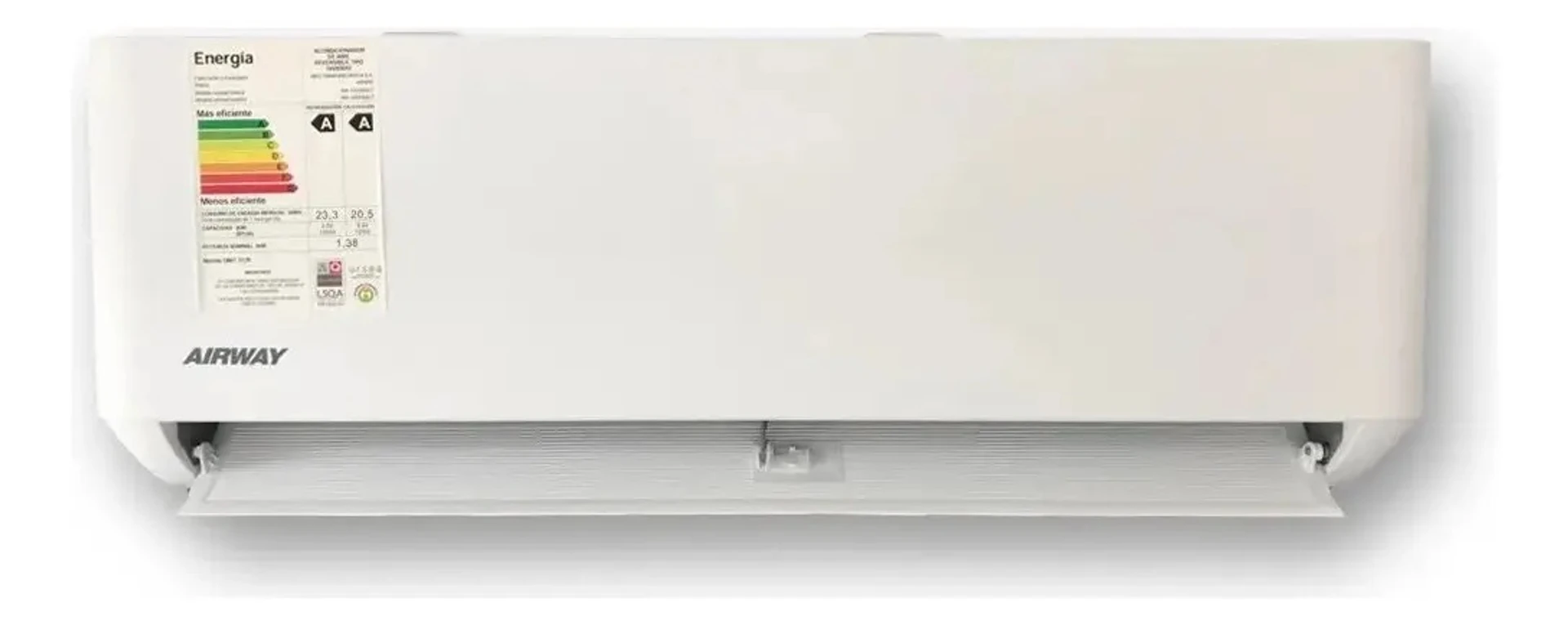 Aire Acondicionado Airway 18000 Inverter Blanco Eficiente A 