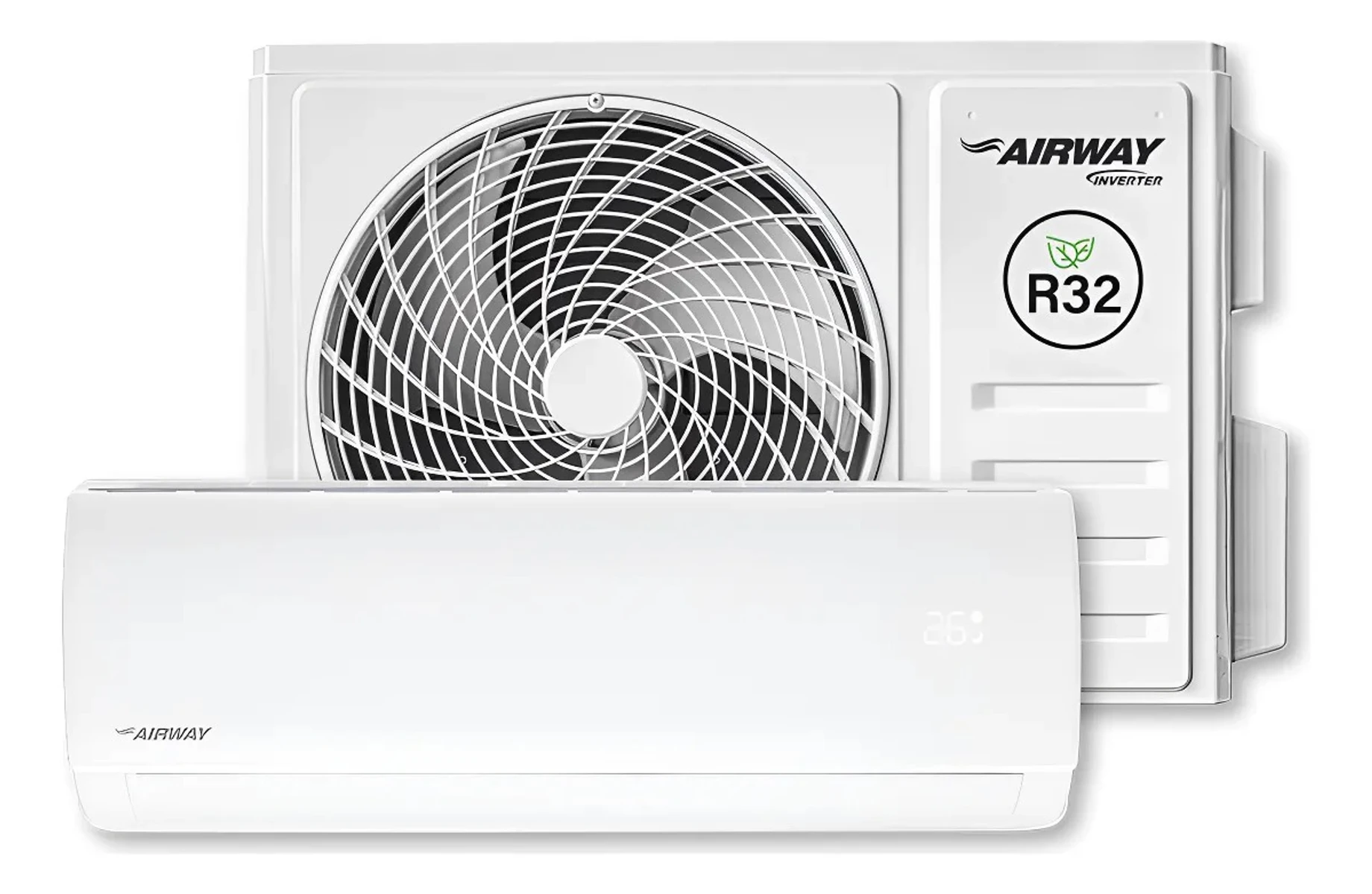 Aire Acondicionado Airway 24000 Btu Inverter Blanco 