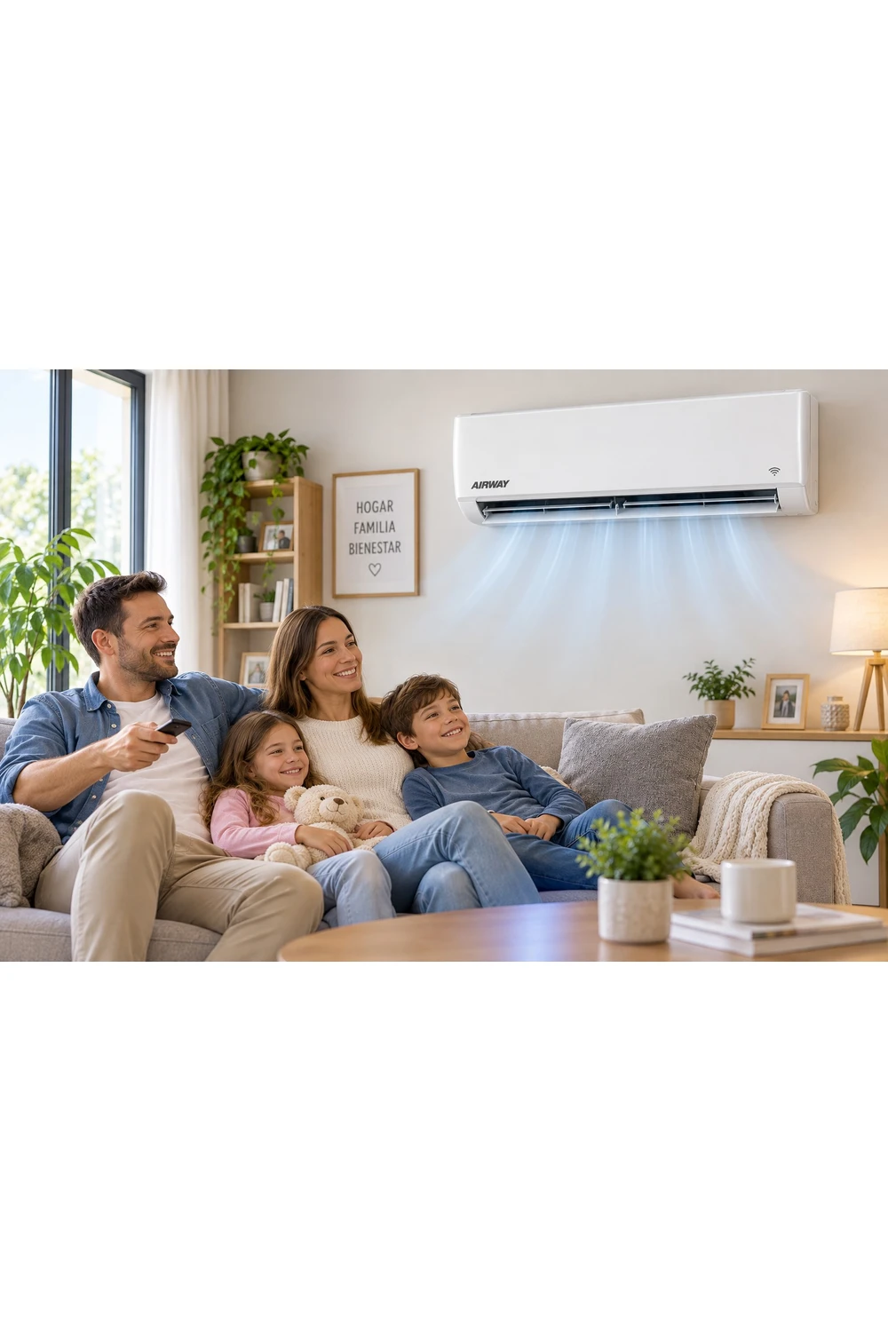 Aire Acondicionado 36000 Btu Inverter Con Wifi Blanco Aire Acondicionado 36000 Btu Inverter Con Wifi Blanco