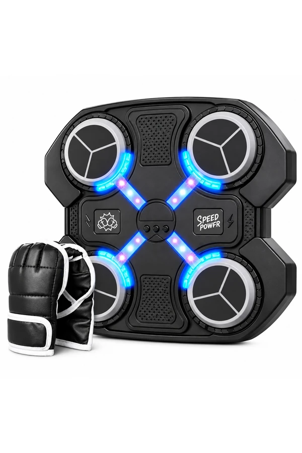 Máquina De Boxeo Infantil Musical Con Luces Y Guantes Niños Máquina De Boxeo Infantil Musical Con Luces Y Guantes Niños