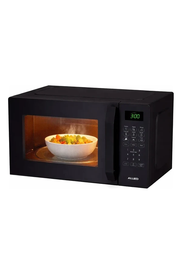 Microondas Digital 20l Allied Negro 700w Con Luz Interior Microondas Digital 20l Allied Negro 700w Con Luz Interior