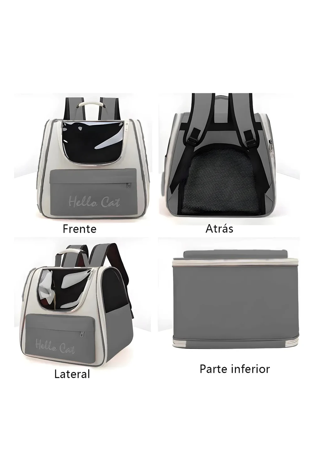 Boslo Mochila Transportadora C/ Visor Frontal Paseo Mascotas Boslo Mochila Transportadora C/ Visor Frontal Paseo Mascotas