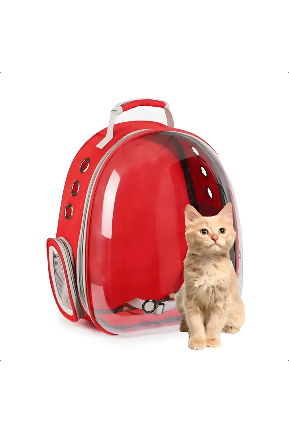 Mochila Transportadora Perros Gatos Con Visor Panoramico Mochila Transportadora Perros Gatos Con Visor Panoramico