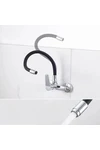 Canilla Monocomando Cocina Pared 20 Cm Flexible Combinado Canilla Monocomando Cocina Pared 20 Cm Flexible Combinado