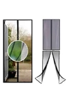 Mosquitero Magnético Para Puertas Anti Insectos 2.05 M Negro Mosquitero Magnético Para Puertas Anti Insectos 2.05 M Negro