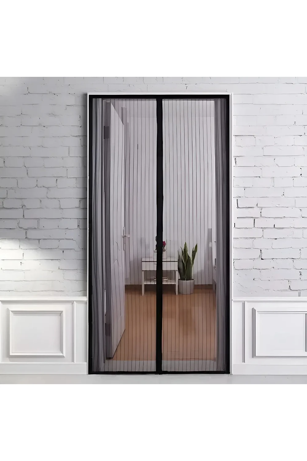 Mosquitero Magnético Para Puertas Anti Insectos 2.05 M Negro Mosquitero Magnético Para Puertas Anti Insectos 2.05 M Negro