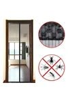 Mosquitero Magnético Para Puertas Anti Insectos 2.05 M Negro Mosquitero Magnético Para Puertas Anti Insectos 2.05 M Negro