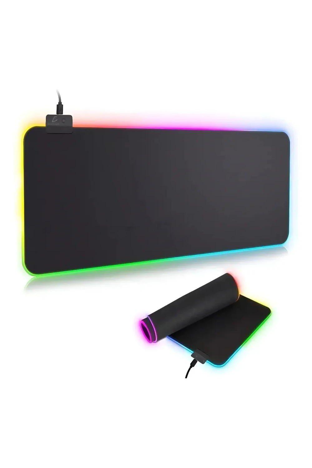 Pad Gamer Para Mouse Y Teclado Con Diseño 80 X 30 Cm Premium Negro