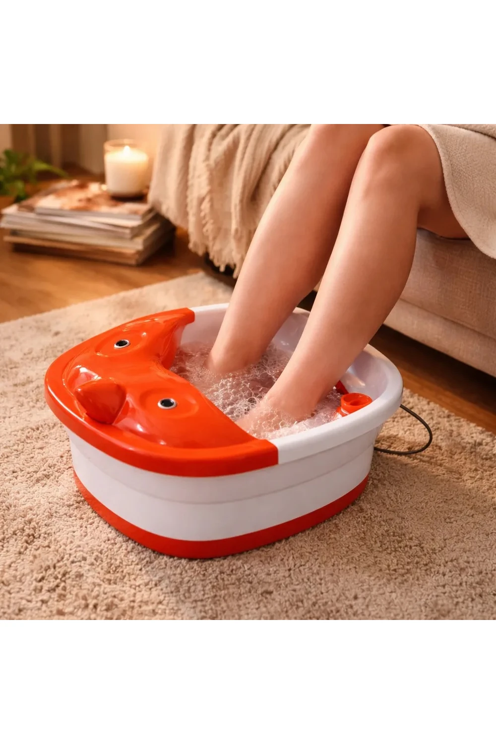 Bañera Spa Pies Hidromasaje Palangana Masajes Eléctrico 220v Bañera Spa Pies Hidromasaje Palangana Masajes Eléctrico 220v