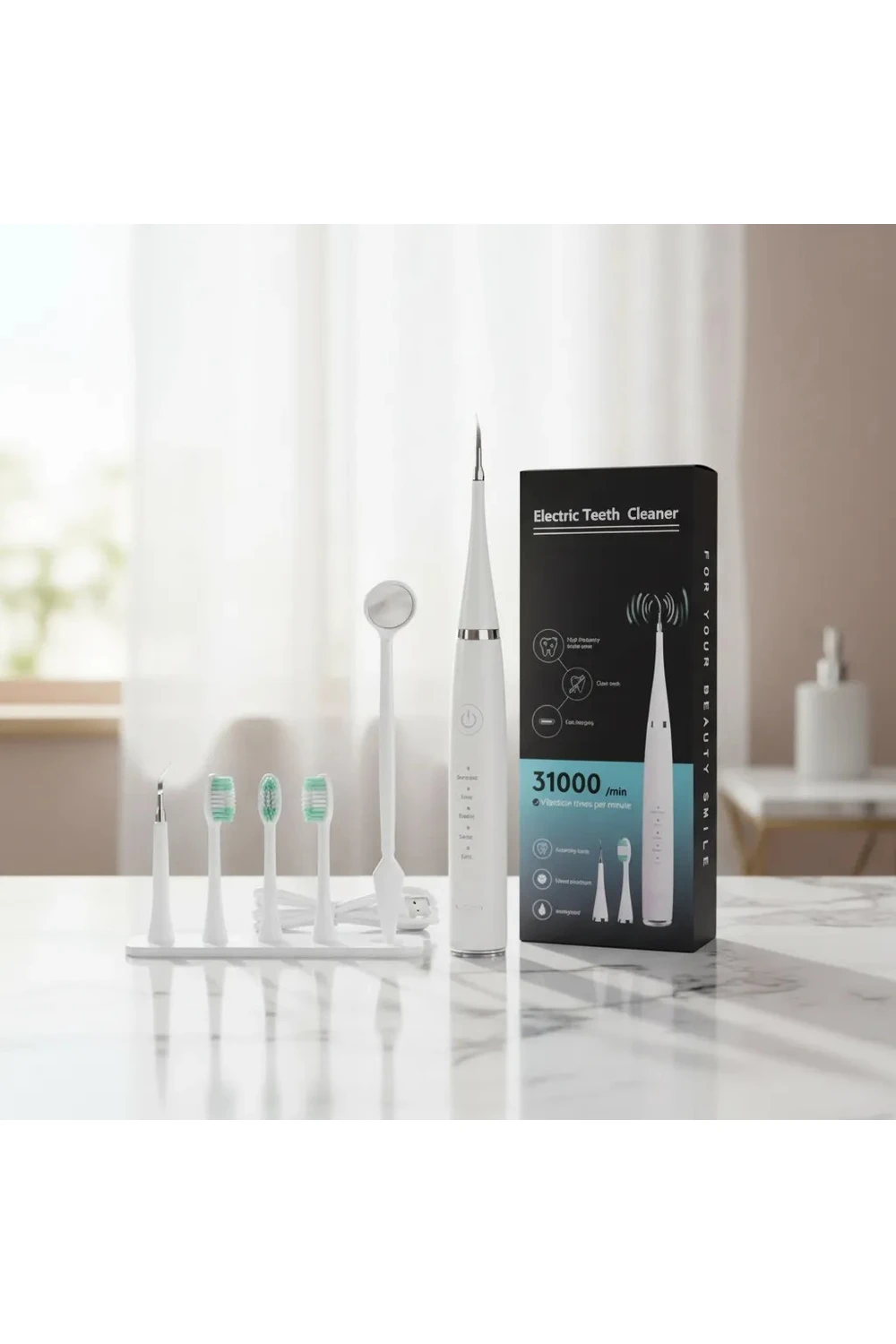 Limpiador Dental Eléctrico Ultrasónico Removedor Sarro Usb Limpiador Dental Eléctrico Ultrasónico Removedor Sarro Usb
